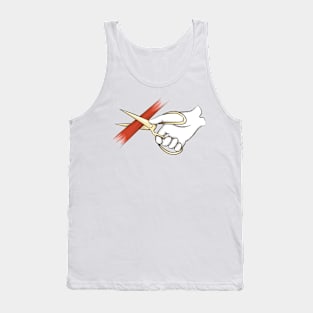 hand with clissors Tank Top